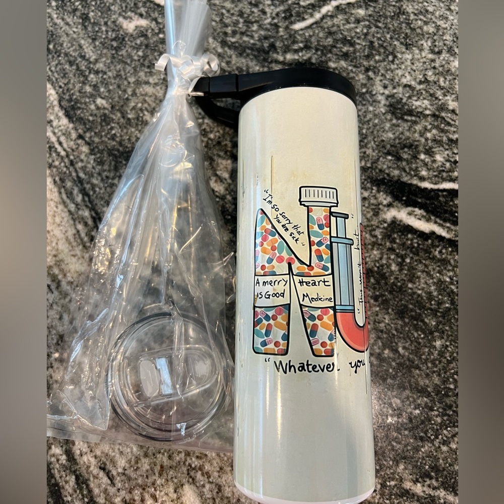 Hogg Nurse Skinny Tumbler 20oz